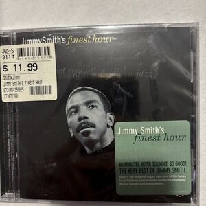 SEALED: Jimmy Smith - Jimmy Smith's Finest Hour -2000 Jazz CD Verve Club Edition